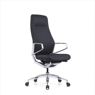 The Decent Living Decent Living Premium Office Chair Italian Leather Polishing Aluminum