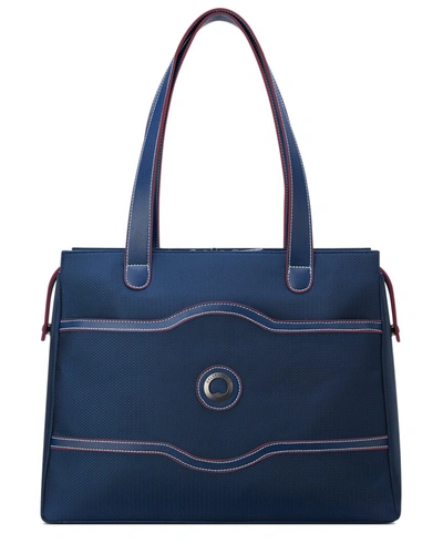 Delsey Chatelet Air 2.0 Shoulder Bag In Blue