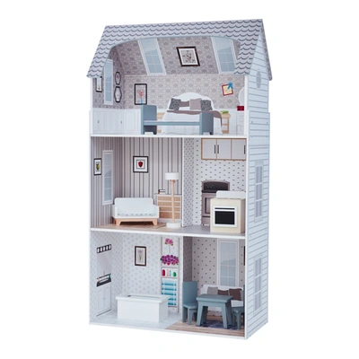Teamson Olivia's Little World -open Space Modern Dollhouse In Gray