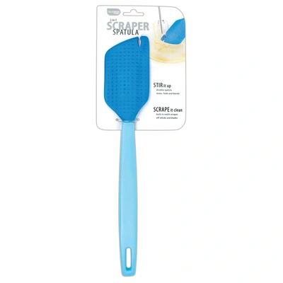 Talisman Designs 2-in-1 Beater Scraper Spatula, Blue