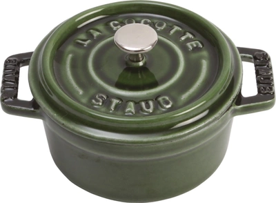 Staub Cast Iron 0.25-qt Mini Round Cocotte