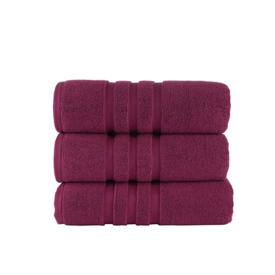 Chortex Usa Alexis Antimicrobial Irvington Bath Towel (pack Of 3) In Multi
