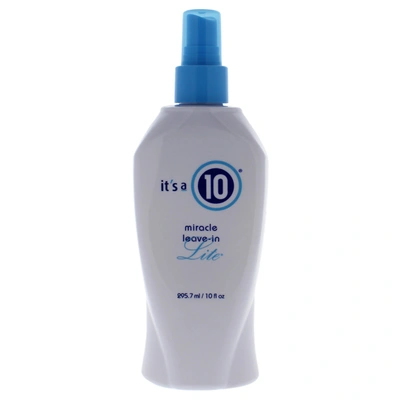 It's A 10 Miracle Leave-in Lite For Unisex 10 oz Hairspray