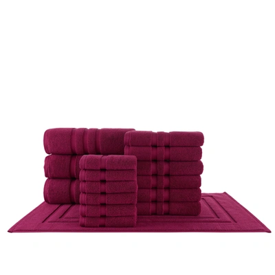 Chortex Usa Alexis Antimicrobial Irvington 16 Piece Towel Set In Multi