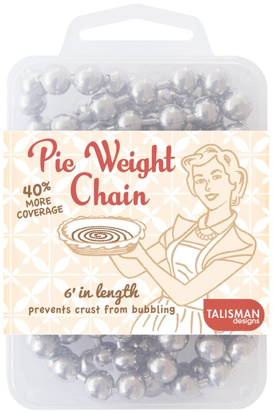 Talisman Designs Stainless Steel Pie Weight Chain, 6 Feet