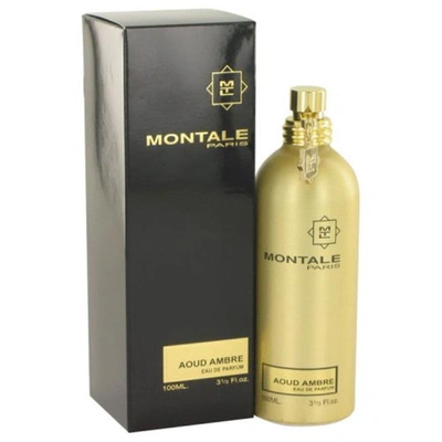 Montale 518268 Aoud Ambre Eau De Parfum Spray, 3.3 oz