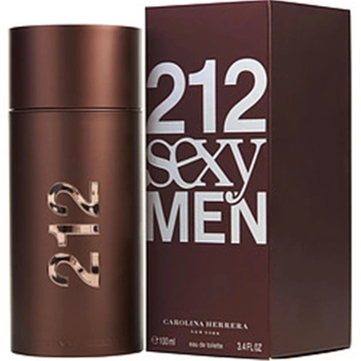 Carolina Herrera 156856 3.4 oz 212 Sexy Eau De Toilette Spray For Men