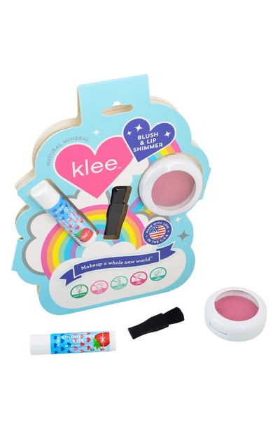 Klee Kids' Sweet Cherry Sparkles Mineral Play Makeup Duo In White
