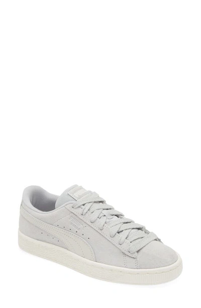 Puma Suede Classic Selflove Low Top Trainer In Grey