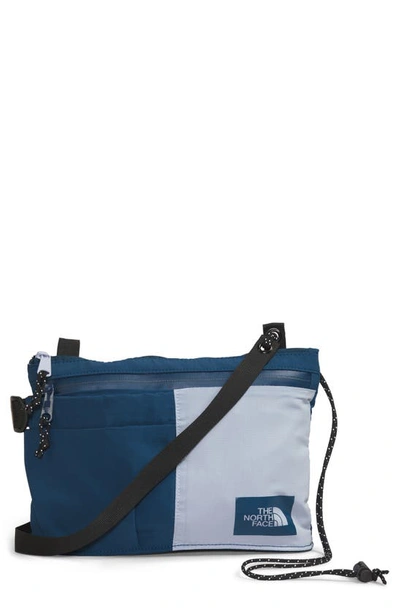 The North Face Mountain Shoulder Bag In Shady Blue/periwinkle/navy