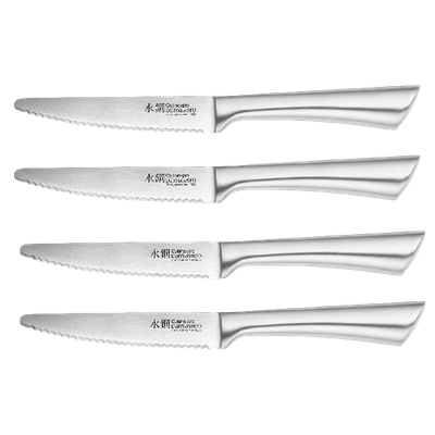 Cuisine::pro Damashiro 4-1/2" Steak Knife Set Of 4