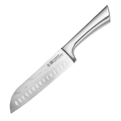 Cuisine::pro Damashiro 6-1/2" Santoku Knife (17cm)