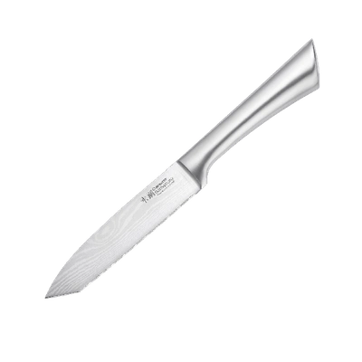 Cuisine::pro Damashiro 5-1/2"all Purpose Try Me Knife (14.5cm)