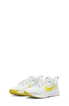 Nike Kids' Star Runner 4 Sneaker In Summit White/ Yellow/ Sulfur