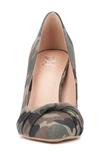 New York And Company Monique Twist Pump In Camouflage