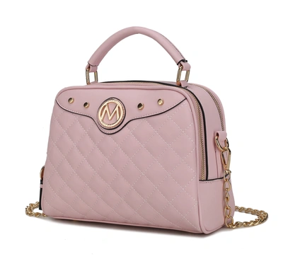 Mkf Collection By Mia K Samira Satchel Bag In Pink