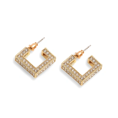 Sohi Women Color Gold Plated Party Designer Stone Drop Earring For Women In Silver