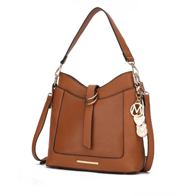 Mkf Collection By Mia K Geneva Crossbody Handbag In Brown