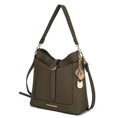 Mkf Collection By Mia K Geneva Crossbody Handbag In Green