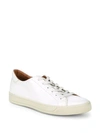 To Boot New York Pace Leather Lace-up Sneakers In Bianco