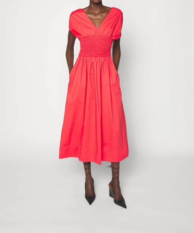 staud jackson midi dress STAUD Jackson Dress