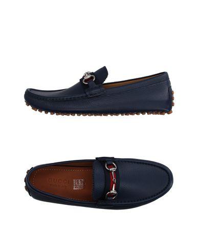 Gucci Loafers In Blue | ModeSens