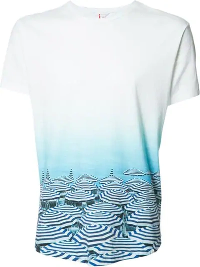 Orlebar Brown Graphic Print T-shirt In Blue