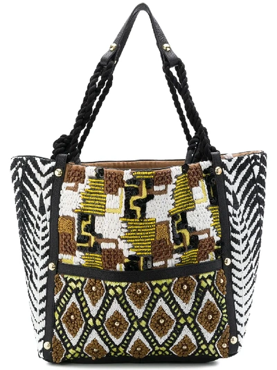 Jamin Puech Embroidered Tote Bag