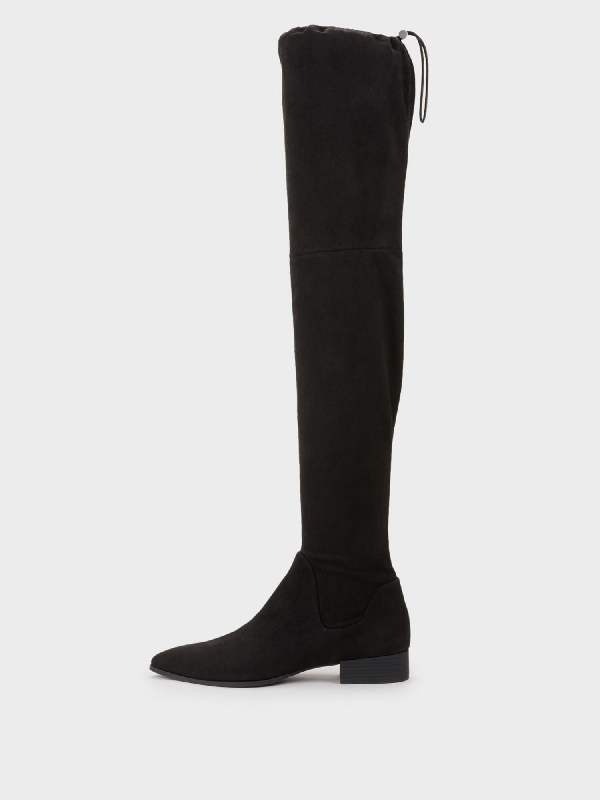 donna karan over the knee boots
