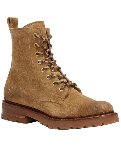 Frye Julie Combat Suede Boot In Nocolor