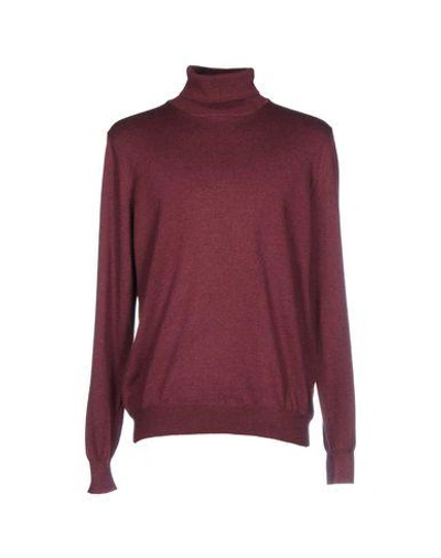 Gran Sasso Turtleneck In Maroon