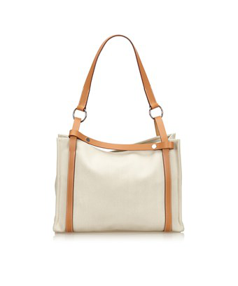 hermes canvas tote bag price