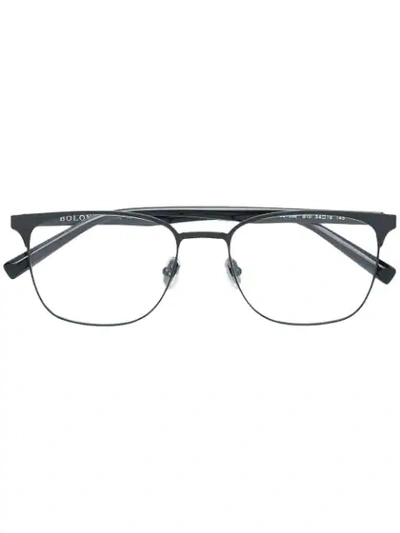 Bolon Square Frame Glasses In Black
