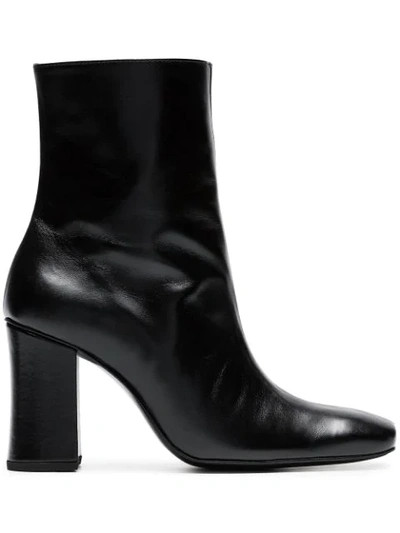 Dorateymur Black Sybil 90 Leather Boots