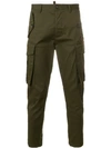 Dsquared2 Classic Cargo Trousers In Green
