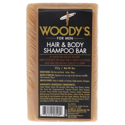 Woodys Hair And Body Shampoo Bar By  For Unisex - 8 oz Shampoo
