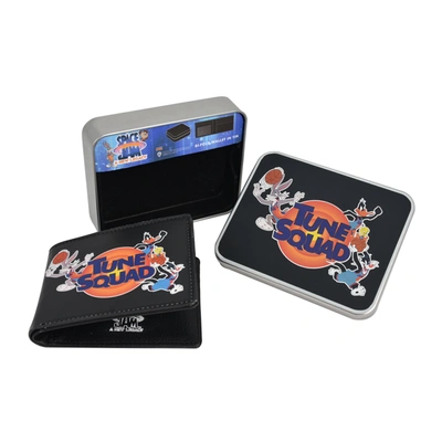 Concept One Wb Space Jam A New Legacy Tune Squad Logo Bifold Wallet In A Decorative Tin Case, Multi