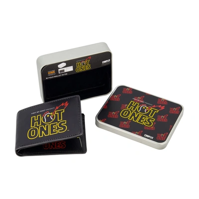 Concept One Hot Ones Logo Bifold Wallet, Slim Wallet With Decorative Tin For Men And Women In Multi