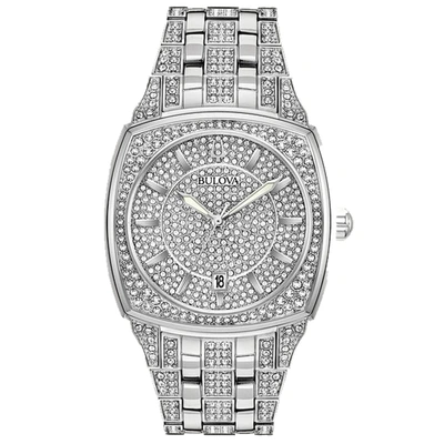 Bulova Men's Phantom Silver Dial Watch