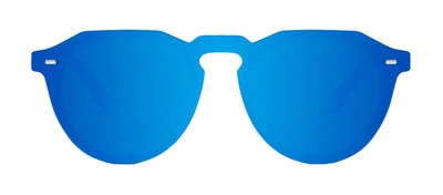 Hawkers Warwick Venm Hybrid Vwtr03 Tr03 Round Sunglasses In Blue