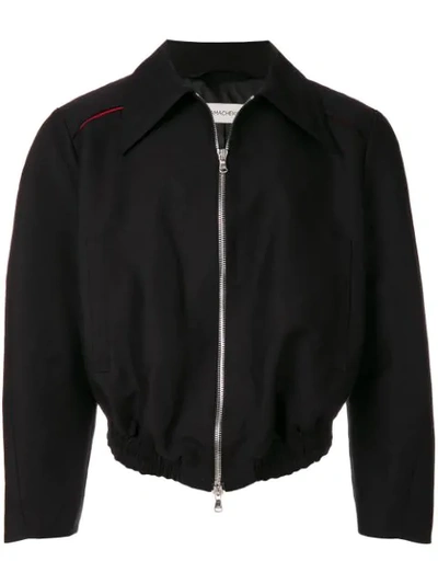 Namacheko Cropped Harrington Jacket In Black