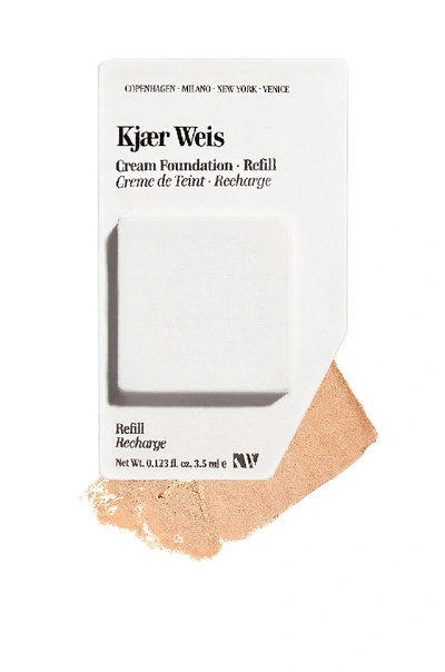 Kjaer Weis Cream Foundation Refill In Beauty: Na