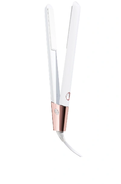 T3 Singlepass Luxe 1" Straightening & Styling Iron 直发夹 In White