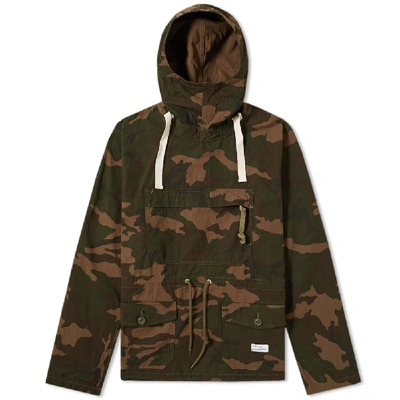 Bedwin & The Heartbreakers Macneil Popover Anorak In Green