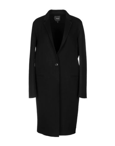 Theory Coat In Black