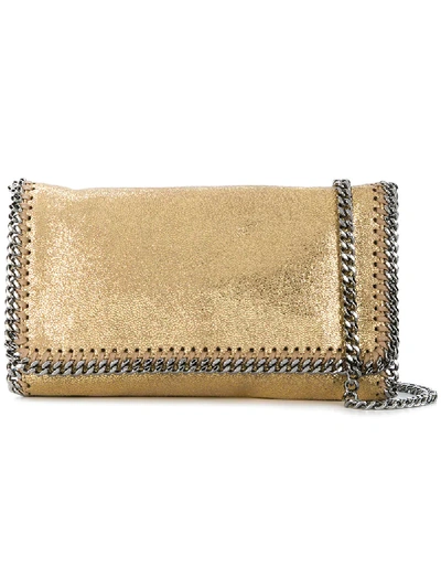 Stella Mccartney Falabella Shoulder Bag In Metallic