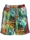 Lygia & Nanny Gil Swim Short In Green