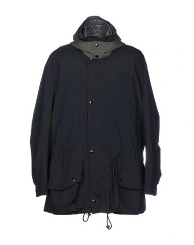 Maison Margiela Jacket In Dark Blue