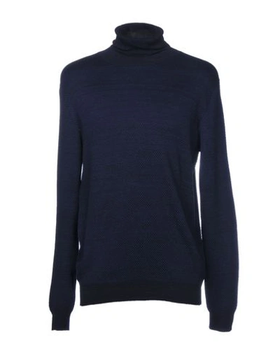 Zanone Turtlenecks In Blue