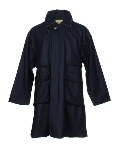 Monitaly Coat In Dark Blue